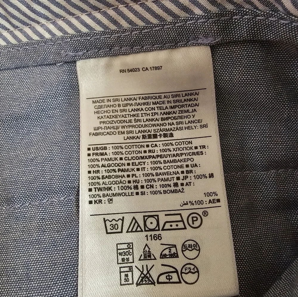 Banana Republic Original Oxford Light Pastel Pink Casual Shorts Size 32
